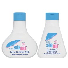 Sebamed Baby Bubble Bath 150ml + Baby Children's Shampoo 150ml
