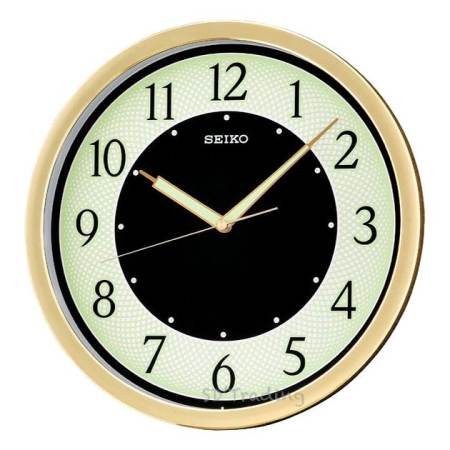 ขายด่วน SEIKO นาฬิกาแขวนผนัง 12" หน้าพรายน้ำ ขอบทอง รุ่น QXA472G - Gold
มองหาสินค้า