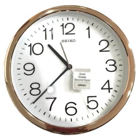 SEIKO Clock นาฬิกาแขวนผนังไซโก PDA014F (PinkGold) SEIKO Clock นาฬิกาแขวนผนังไซโก PDA014F (PinkGold)