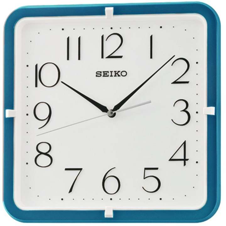SEIKO นาฬิกาแขวนผนังสี่เหลี่ยม 11" ขอบฟ้า รุ่น QXA653L SEIKO นาฬิกาแขวนผนังสี่เหลี่ยม 11" ขอบฟ้า รุ่น QXA653L