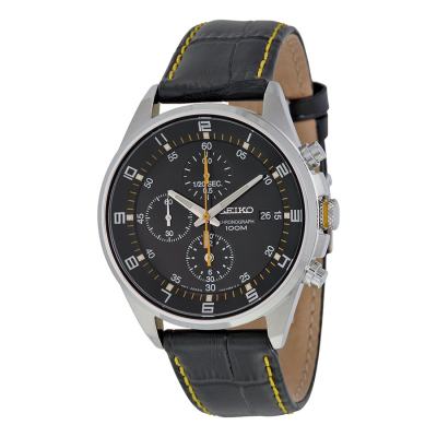 ดูภาพ Karnvera Shop Seiko นาฬิกาข้อมือผู้ชาย Leather Synthetic Analog with Black Dial SNDC89P2 เพิ่มเติม Karnvera Shop Seiko นาฬิกาข้อมือผู้ชาย Leather Synthetic Analog with Black Dial SNDC89P2