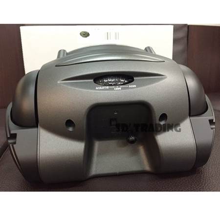 SEIKO นาฬิกาปลุกกระดิ่งคู่ Super Loud สีดำ/สีเขียว รุ่น QHK043J