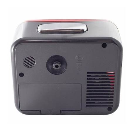 SEIKO นาฬิกาตั้งปลุก Bell Alarm  มีพรายน้ำ รุ่น QHK028R