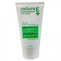 Smooth E Naturals Acne extra sensitive cleansing gel 4oz. (1หลอด)