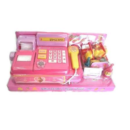 ส่งฟรี !! Snook Toys แคชเชียร์ตั้งโต๊ะ - สีชมพู