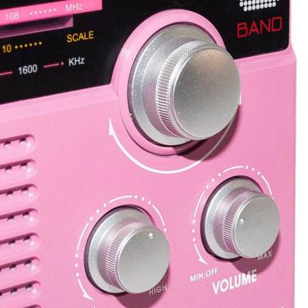 Sonar เครื่องเล่น วิทยุ รุ่น HHL-32 (Pink)