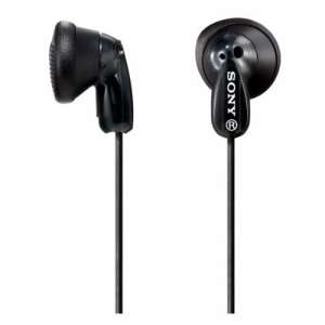 SONY หูฟังสอดหู สวมใส่สบาย MDR-E9LP-B สีดำ
