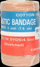 SPORTLAND ผ้าก๊อต พันมือ นักมวย Elastic Bandage 3 นิ้ว