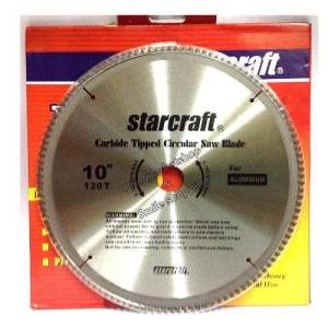 starcreft ใบเลื่อยวงเดือน10”x120T(TCTอลูมิเนียม)