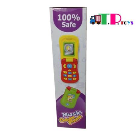 T.P.TOYS Music Cellular Phone โทรศัพท์มือถือของเล่น สำหรับเด็ก (คละสี)