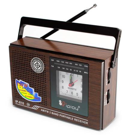 Telecorsa เครื่องเล่นวิทยุ AM/FM รุ่น IP-810 (20) (Brown)