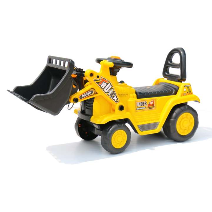 Thaiken ขาไถ รถแม็คโคร เกรดดิน (สีเหลือง) 1139