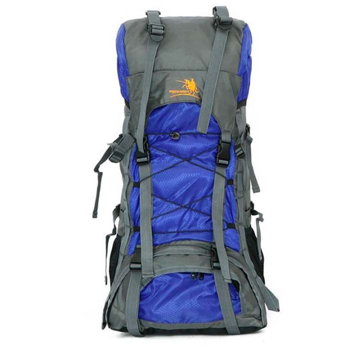 Thaivasion กระเป๋าเป้สะพายหลังกันน้ำขนาด 60L สีเทา-น้ำเงิน