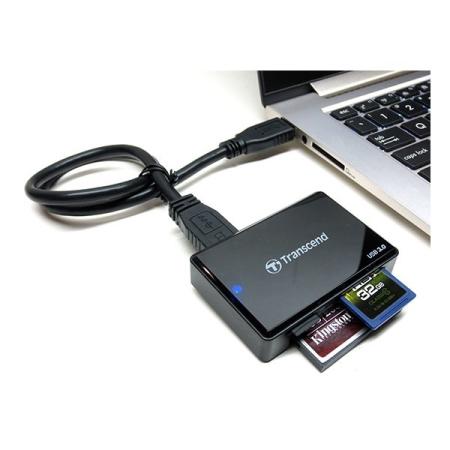 Transcend RDF8 All In One USB3.0 Card Reader (Black)