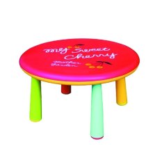 Tsf โต๊ะเด็กกลมหน้าพลาสติก 70x39 Cm รุ่น Kid Tb1 (สีแดง) By Tsf Furniture.