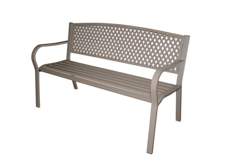 TSF เก้าอี้สนาม ขนาด 124x57x71 cm รุ่น TULIP (สีเทา)