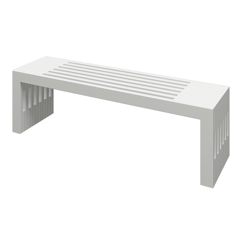 Vilann เก้าอี้สนาม uPVC รุ่น BAMBOOสีขาว