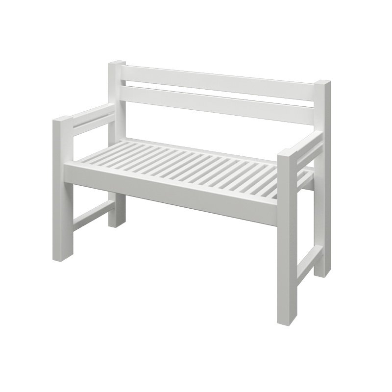 Vilann เก้าอี้สนาม uPVC รุ่น BRIDGE TYPE 4สีขาว