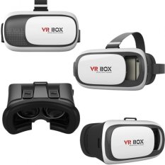 VR Box Mobile 3D Video Glasses แว่นสามมิติ สำหรับสมาร์ทโฟน (สีขาว)