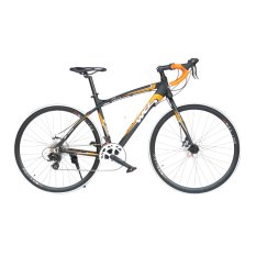 WCI ALL ROAD จักรยานเสือหมอบไซโคลครอส เฟรมอลู ดิสหน้า+หลัง 14 สปีด (สีส้ม)