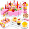 Worktoys ชุดหั่นขนมเค้ก และตกแต่งเค้ก 75 ชิ้น (DIY Fruit Cake)