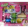 Worktoys ชุดของเล่นเครื่องปั่นน้ำผลไม้ เครื่องตีผสม และอุปกรณ์รับประทานอาหาร