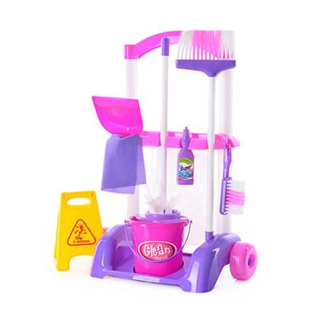 Worktoys ชุดทำความสะอาด สำหรับเด็ก Little Helper พร้อมอุปกรณ์