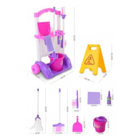 Worktoys ชุดทำความสะอาด สำหรับเด็ก Little Helper พร้อมอุปกรณ์