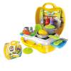Worktoys Dream The Suitcase Kitchen cooking ชุดกระเป๋าทำครัว ชุดทำอาหาร ชุดเครื่องครัว  26 ชิ้น