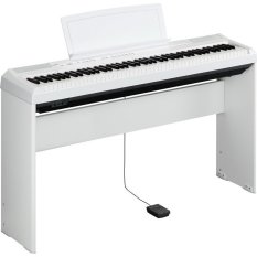YAMAHA  เปียโน ดิจิตอล Digital Piano พร้อมขาตั้ง ที่วางโน๊ต P-115 ( WH )