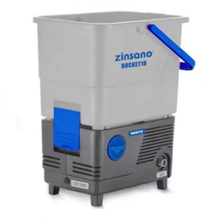 Zinsano เครื่องอัดฉีดน้ำแรงดันสูง 1400วัตต์ 100บาร์ รุ่น BUCKET18 (สีน้ำเงิน)