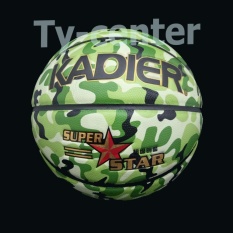 ZXK - Basketball บาสเก็ตบอล เบอร์ 7 ลายพราง โทนสีเขียว