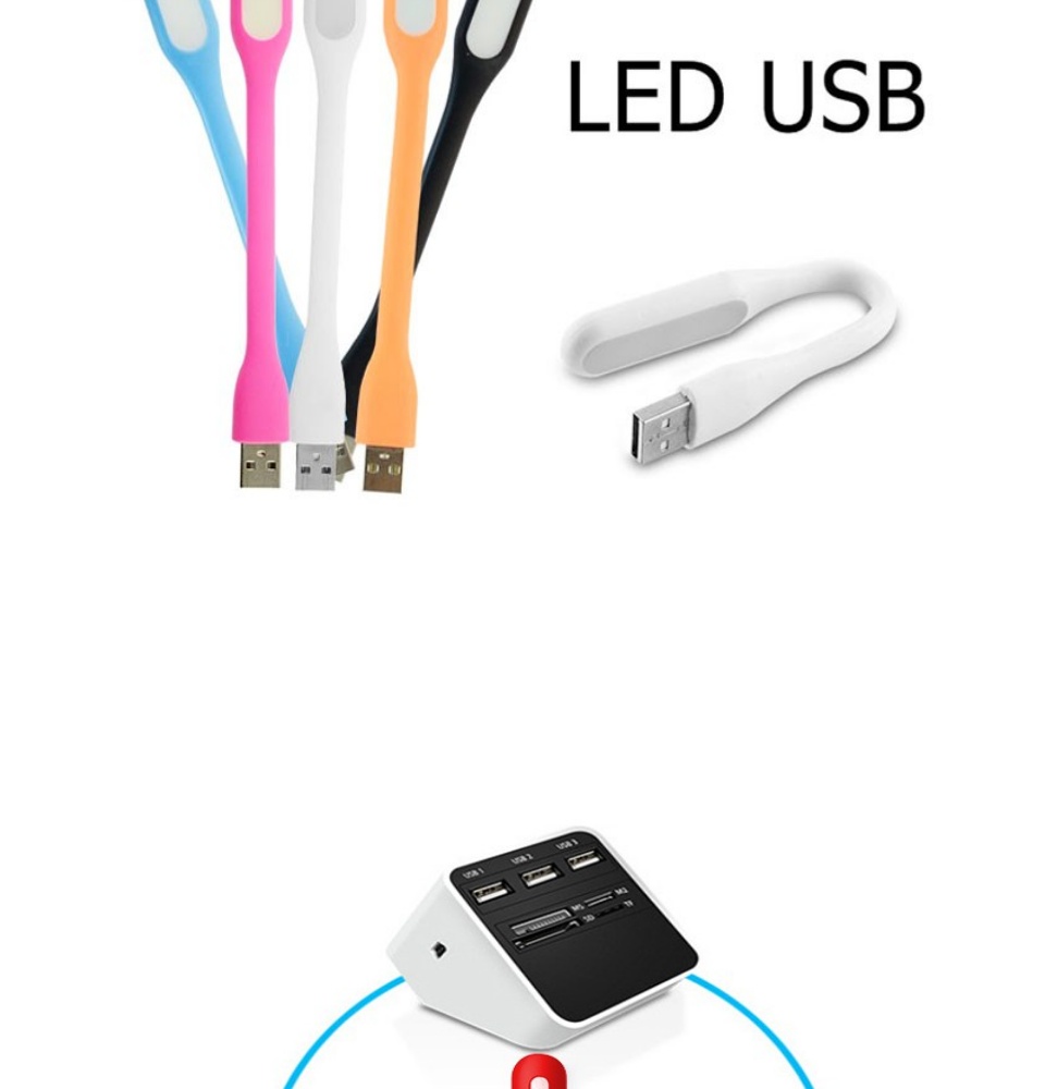 ภาพประกอบของ มินิ Xiaomi USB LED ไฟ   Mini Adjle Flexible USB LED Light ป้องกันดวงตาไฟกลางคืน Portable Lamp for Power Bank PC Laptop Notebook Computer and Other USB Devices B22