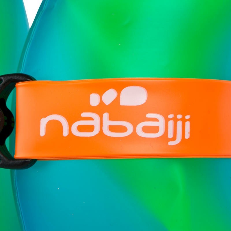 รูปภาพรายละเอียดของ เสื้อฝึกว่ายน้ำ nabaiji ห่วงยาง คล้องคอเป่าลม อายุ 3-6 ปี หนัก 18-30 กก.(สีเขียว) ห่วงยางเด็ก ห่วงยางว่ายน้ำ เสื้อชูชีพ เสื้อชูชีพเด็ก