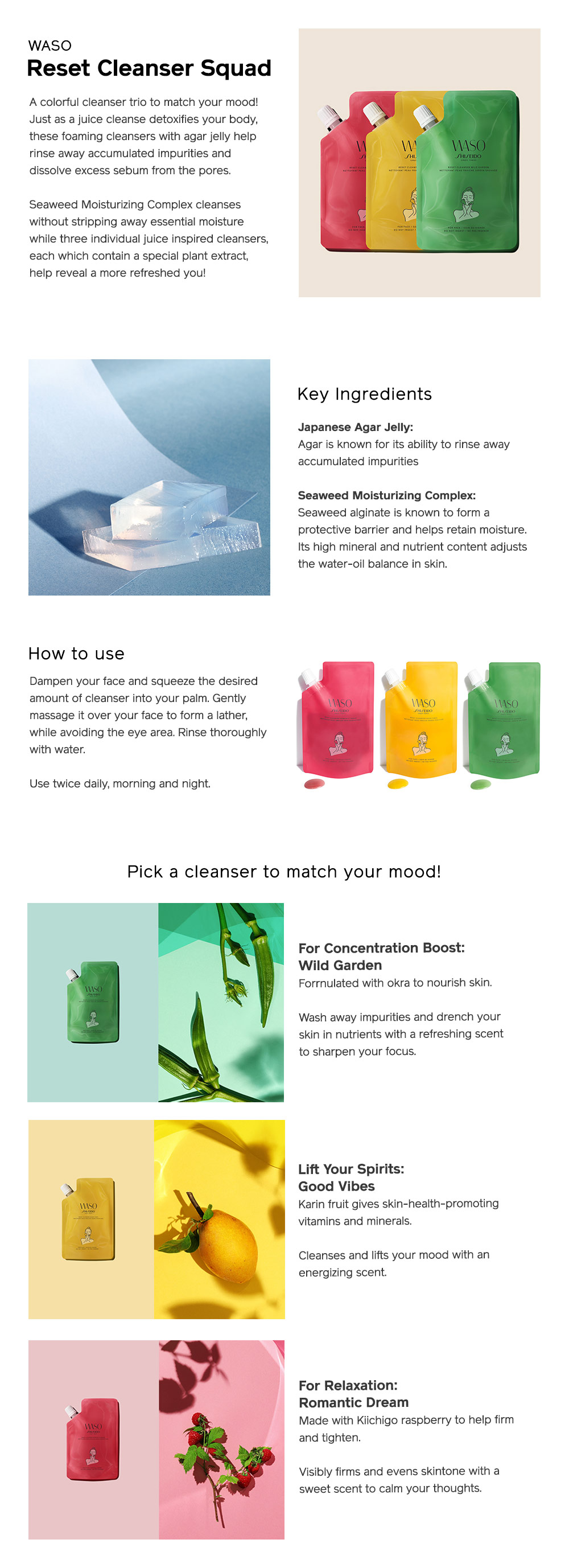 shiseido waso reset cleanser squad