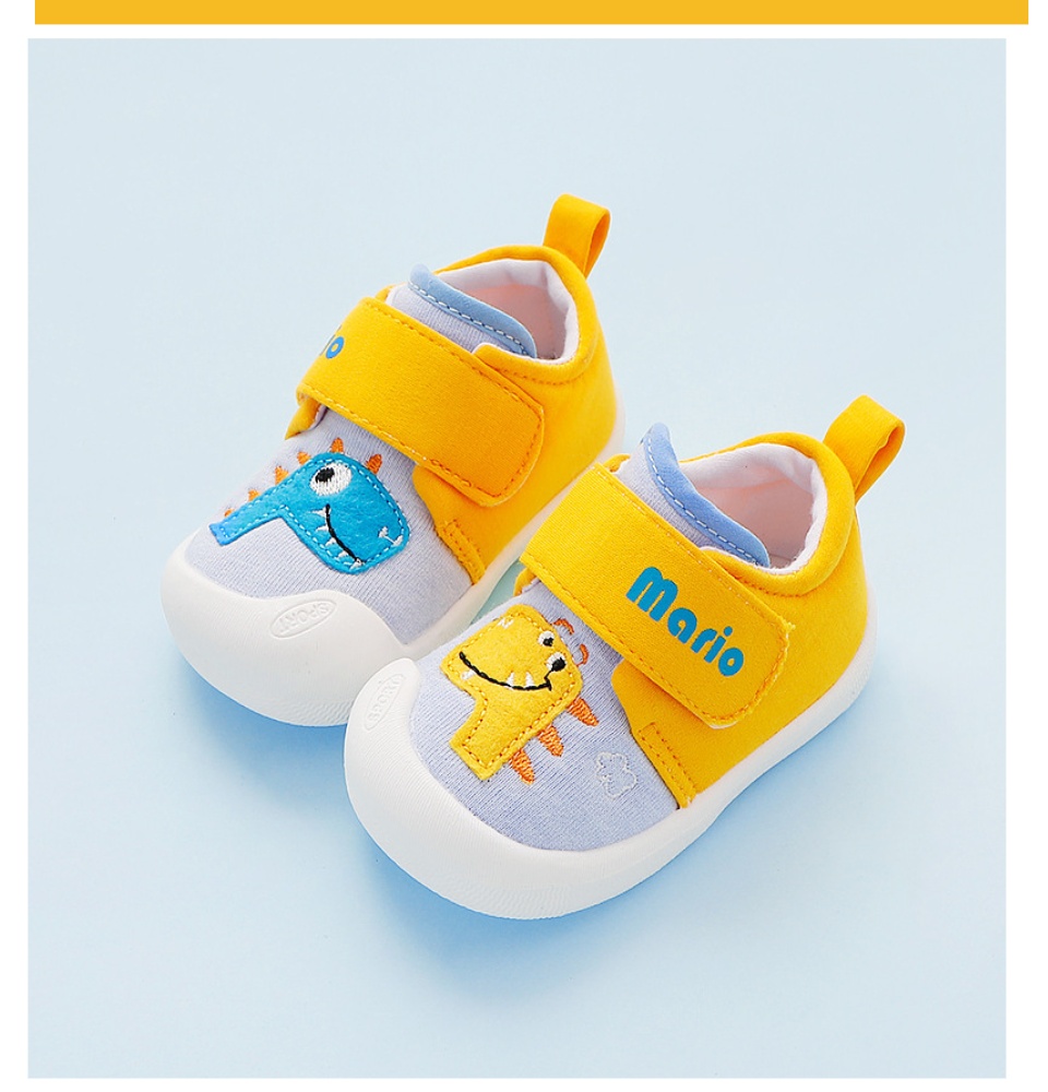 ข้อมูลเพิ่มเติมของ รองเท้าผ้าใบเด็กรองเท้าเด็กทารกลายการ์ตูน  รองเท้าเด็กหัดเดินกันลื่นระบายอากาศรองเท้าผ้าใบ222