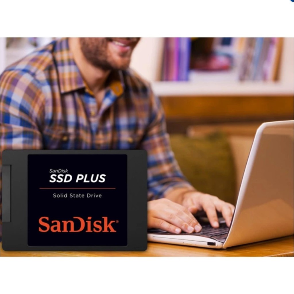 เกี่ยวกับ [ท้องถิ่นไทย]SanDisk SSD ULTRA 3D NAND 2.5" SATA Solid State Drive Max. 535MB/s (120GB/240GB/480GB/1TB)เหมาะสำหรับโน๊ตบุ๊คและเดสก์ท็อปรับประกัน 3 ปี