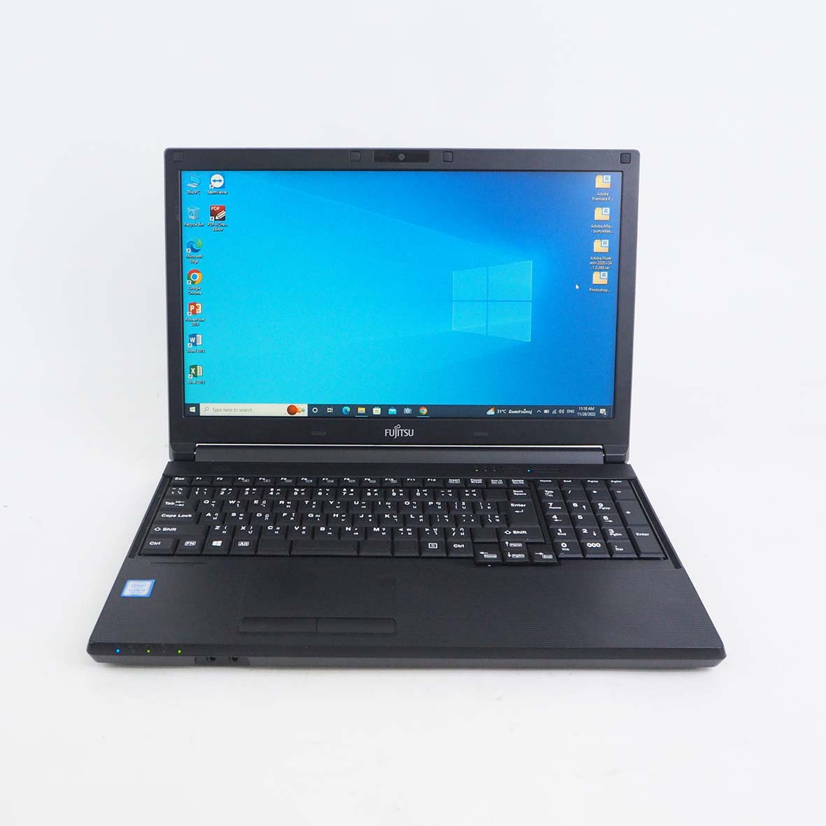 มุมมองเพิ่มเติมของสินค้า โน๊ตบุ๊ค Fu Lifebook A577/S Core i5 Gen 7 RAM 8 SSD 128 GB ขนาด 15.6 นิ้ว คีย์บอร์ดแยก มีกล้องหน้า สเปคแรง เร็ว เล่นเกมได้ Refhed laptop used notebook มีประกัน by Totalsol