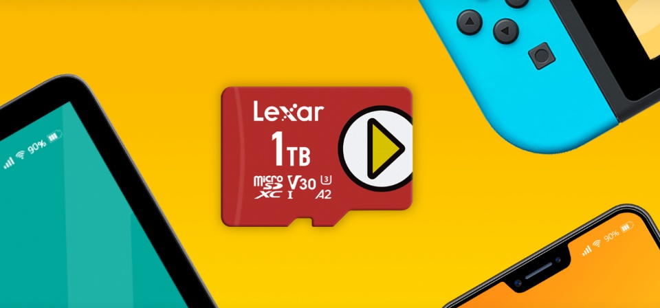 เกี่ยวกับ Lexar 512GB Play Micro SDXC (150MB/s)