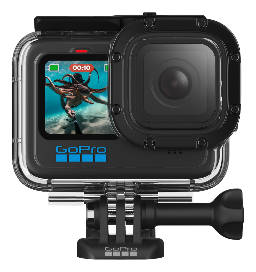 คำอธิบายเพิ่มเติมเกี่ยวกับ GoPro HERO10 Black เซตกล้องโกโปรสำหรับดำน้ำ Dive Power B พร้อมเคสกันน้ำ,แบตเตอรี่ Enduro และกระเป๋าพรีเมี่ยมกันน้ำ