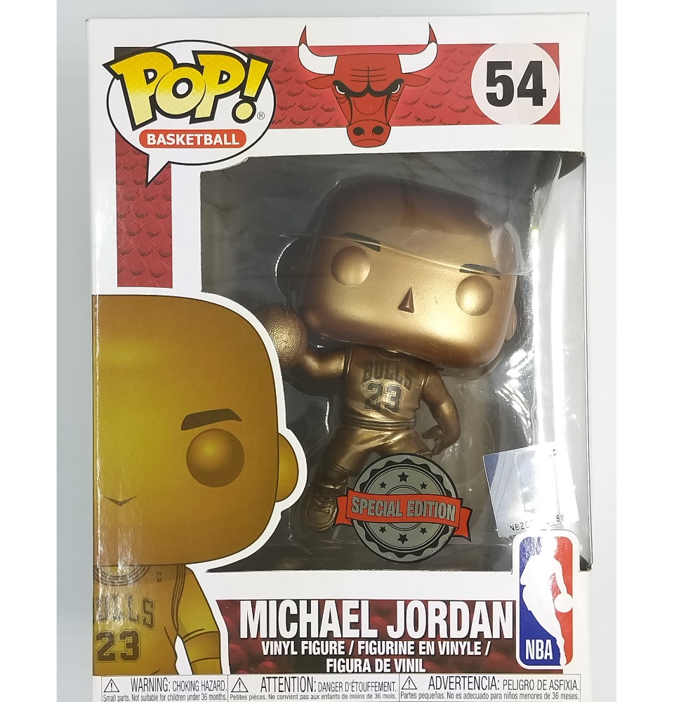 Funko Pop NBA Sports Michael Jordan Gold #54