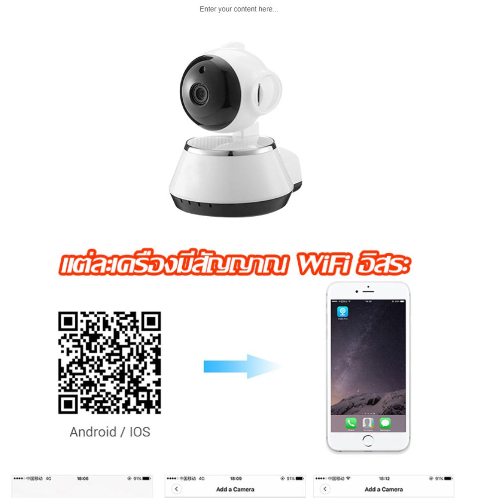 รูปภาพเพิ่มเติมของ 【ไม่จำเป็นต้องเชื่อมต่อ wifi！！】Baby Monitor 1080P Mini Wifi IP Camera with Memory Card Nightvision Two Way Audio Motion Detection Remote Access Pan/Tilt Camera V380