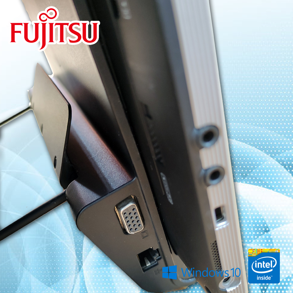 ลองดูภาพสินค้า NETBOOK + แท็บเล็ต FUJITSU  รุ่นQL2 แรม4GB แถมฟรี ปากกา +แท่นวาง +เคส +คีย์บอร์ด WINDOW10 used (สินค้าประมูลจากสำนักงานออฟฟิต)