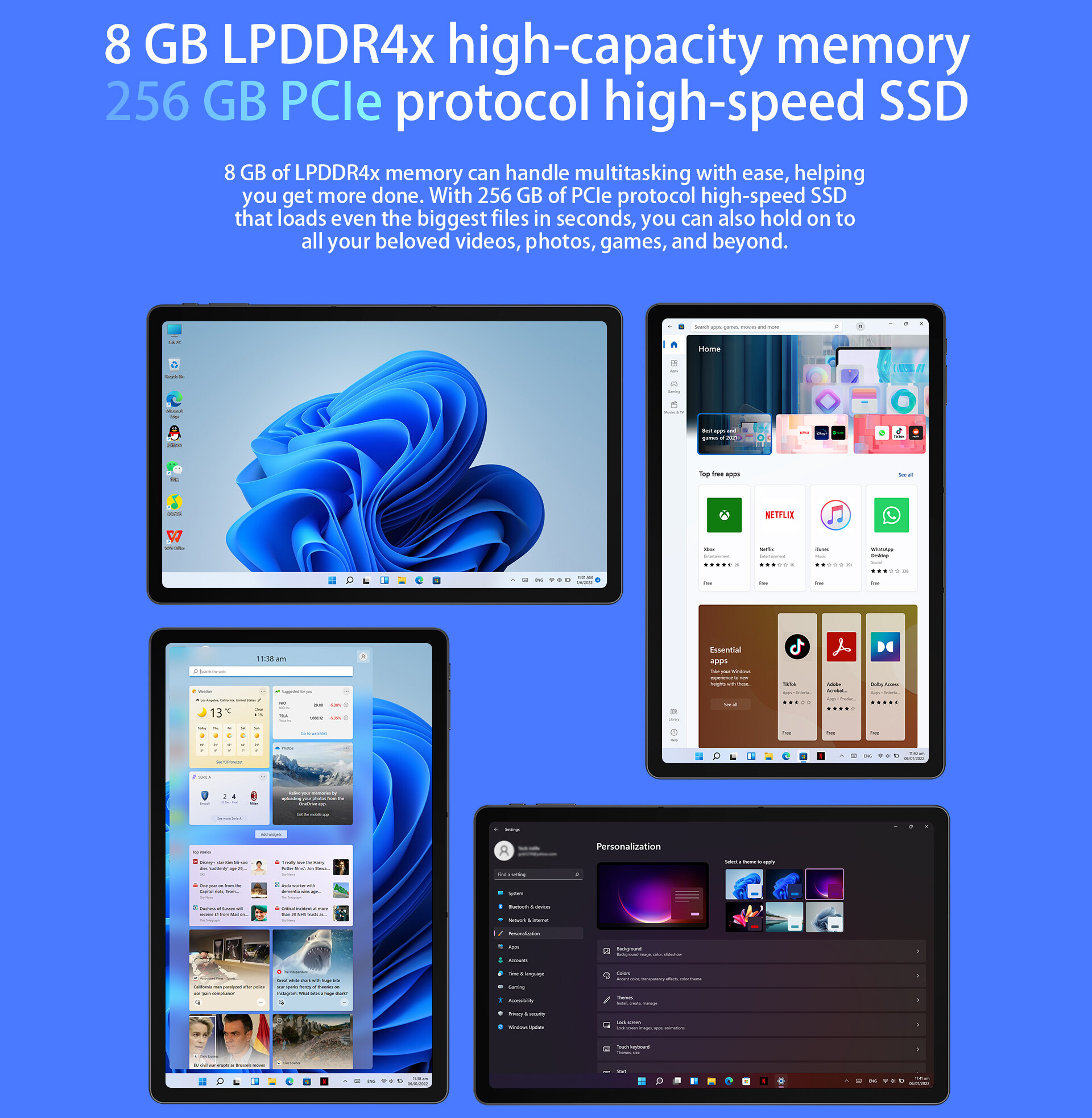 คำอธิบายเพิ่มเติมเกี่ยวกับ 【NEW】Alldocube IWork GT 2-in-1 PCแท็บเล็ต11นิ้ว 2K หน้าจอ Intel 2022 Win 11 8GB + I5-1135G7 GB SSD WiFi 6 2-In-1 Windows แท็บเล็ตสำหรับทำงาน