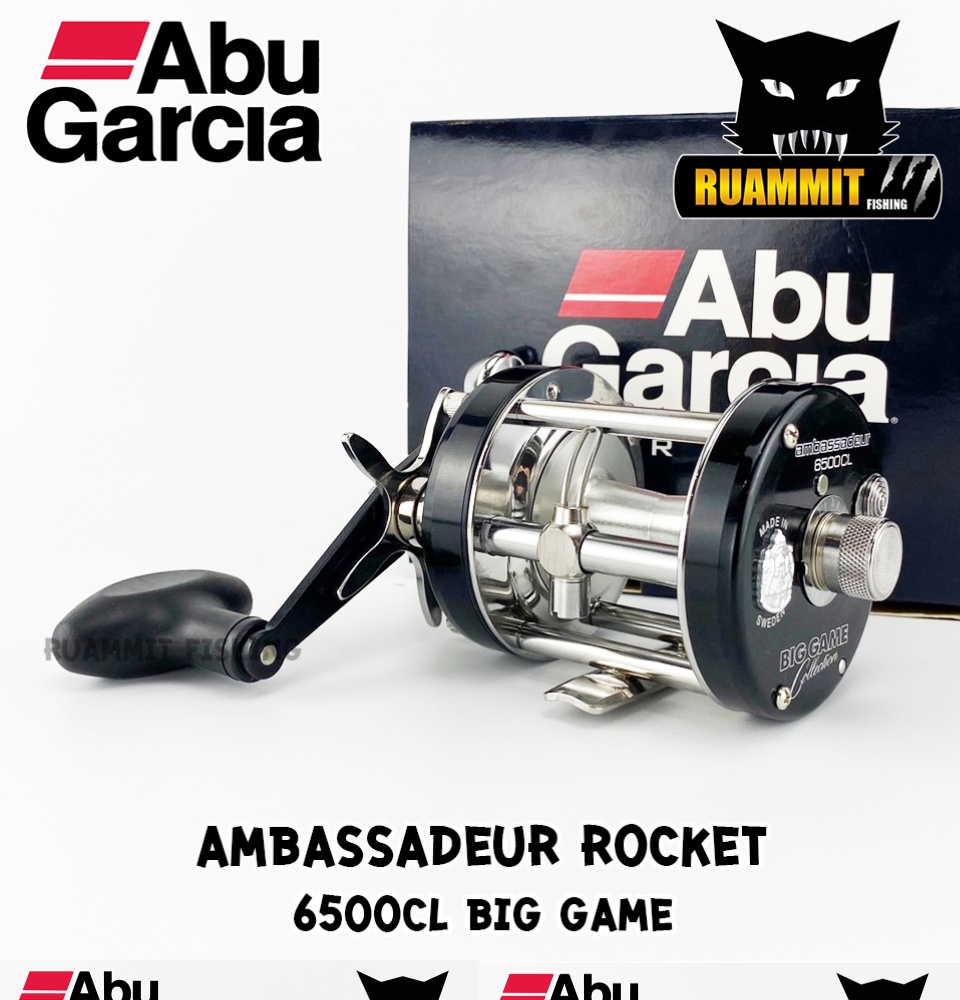 Abu Garcia Ambassadeur 6500CL Steel Grey Baitcasting Reel