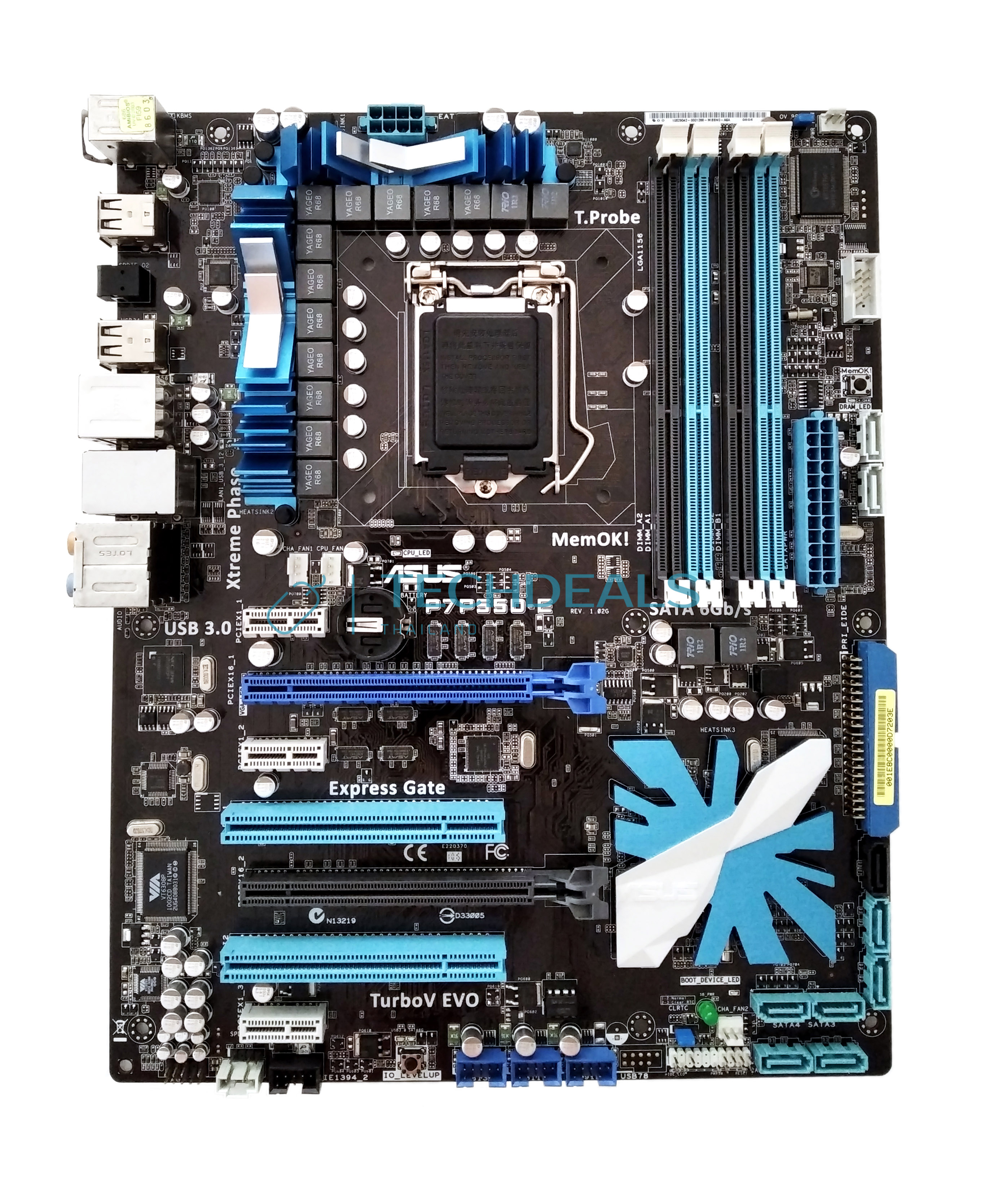 ASUS P7P55D-E Motherboard Chipset Intel P55 LGA1156 DDR3 With a I//O