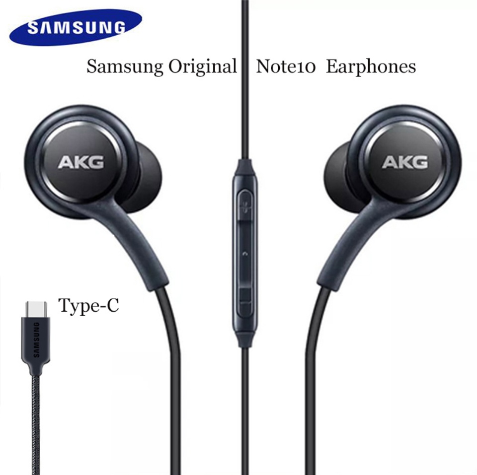 ข้อมูลเพิ่มเติมของ หูฟัง Samsung AKG Note10 EO IG955 หูฟังแท้ หูฟังแบบเสียบหู In-Ear Headphone Jack Type-Cใช้ได้กับ Samsung Galaxy note10/note10+ S20 A60 A80 A90 H Xiaomi OPPO VIVO Meizu smartphone รับประกัน 1 ปี