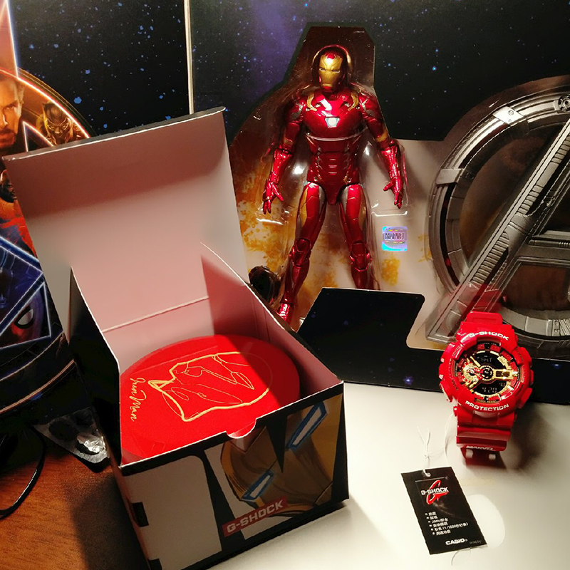 g shock iron man limited edition