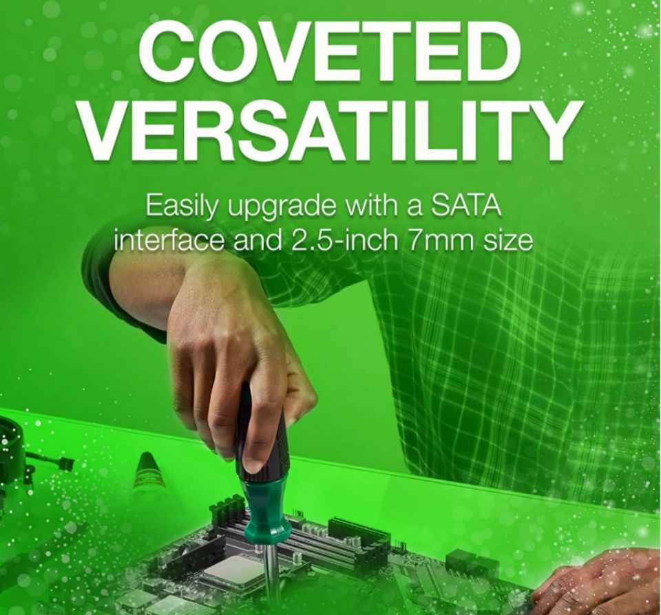 ข้อมูลประกอบของ Seagate 500GB 2.5 Barracuda 120 SATA SSD เอสเอสดี อุปกรณ์จัดเก็บข้อมูล เพิ่มพื้นที่จัดเก็บข้อมูล 500GB คุ้มค่า ราคาประหยัด