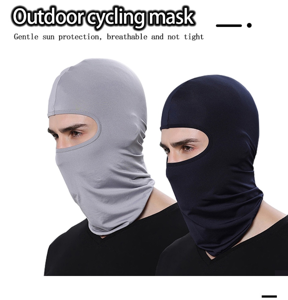 ภาพประกอบของ Motorcycle mask โม่งคลุมหัว โม่งขี่มอไซค์ หมวกโม่งกันแดด หมวกโม่งมอเตอร์ไซค์ กันฝุ่นกันแดดกันร้อน ใส่ขี่มอเตอร์ไซค์ จักรยาน ตกปลา Full Face Motorcycle Mask dust-proof and sun-shading mask windproof mask cycling cap SP-01